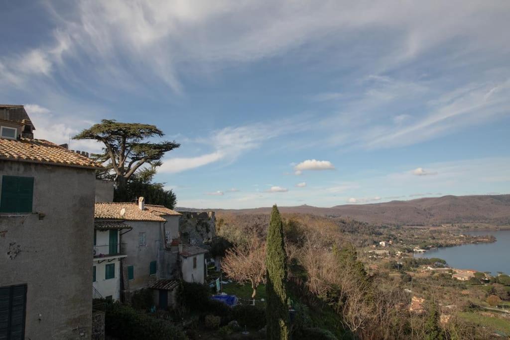 布拉恰诺La Terrazza Nel Borgo公寓 外观 照片